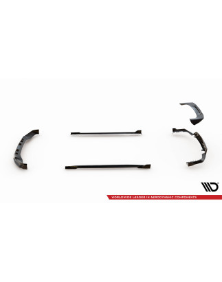 Splitters set in carbonio BMW X5 M-Pack G05 Facelift (Cod. M-CF-BM-X5-05F-MPACK-SET)