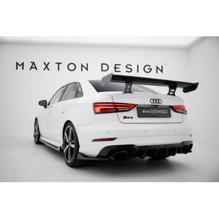 Spoiler in carbonio  Audi A3 / A3 S-Line / S3 / RS3 berlina 8V / 8V Facelift (Cod. M-CF-AU-S3-8V-S-W