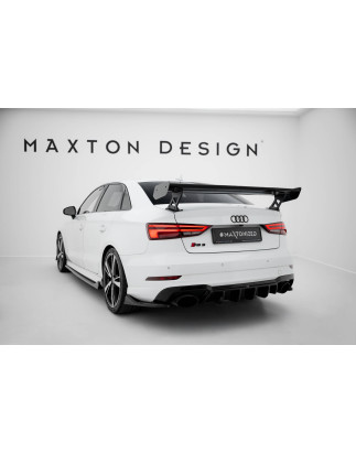 Spoiler in carbonio  Audi A3 / A3 S-Line / S3 / RS3 berlina 8V / 8V Facelift (Cod. M-CF-AU-S3-8V-S-W