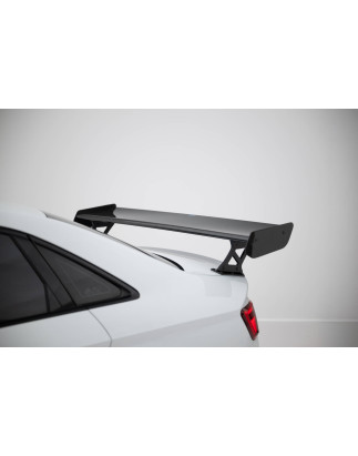 Spoiler in carbonio  + LED Audi A3 / A3 S-Line / S3 / RS3 berlina 8V / 8V Facelift (Cod. M-CF-AU-S3-