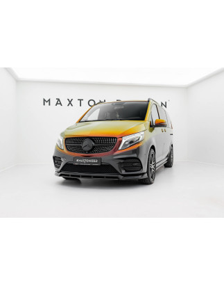SPLITTER ANTERIORE V.6 Mercedes-Benz V-Class AMG-Line W447 Facelift (Cod. M-ME-V-447F-AMGLINE-FD6G+F