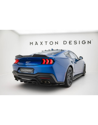 Splitter posteriore (con barre verticali) Ford Mustang GT Mk7 (Cod. M-FO-MU-7-GT-RD1G+RD2G)