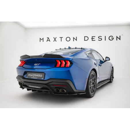 Splitter posteriore (con barre verticali) Ford Mustang GT Mk7 (Cod. M-FO-MU-7-GT-RD1G+RD2G)