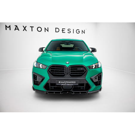 SPLITTER ANTERIORE V.1 BMW X6 M F96 Facelift (Cod. M-BM-X6-F96F-M-FD1G)