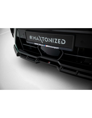 SPLITTER ANTERIORE V.1 BMW X6 M F96 Facelift (Cod. M-BM-X6-F96F-M-FD1G)