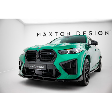 SPLITTER ANTERIORE V.2 BMW X6 M F96 Facelift (Cod. M-BM-X6-F96F-M-FD2G)