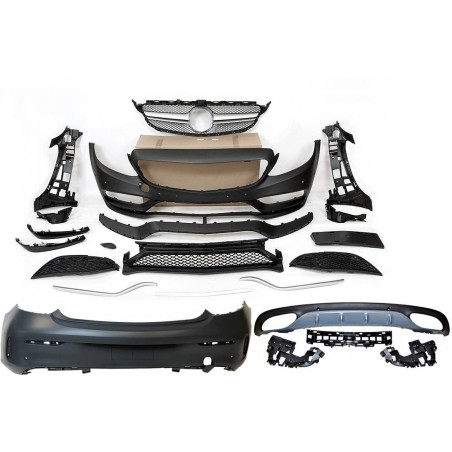 Kit Estetico Mercedes W205 2014-2018 Coupe Look C63 (Cod. E-TCM0200015401641)