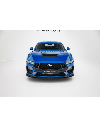 SPLITTER ANTERIORE street pro Ford Mustang GT Mk7 (Cod. M-FOMU7GTCNC-FD1BRB)