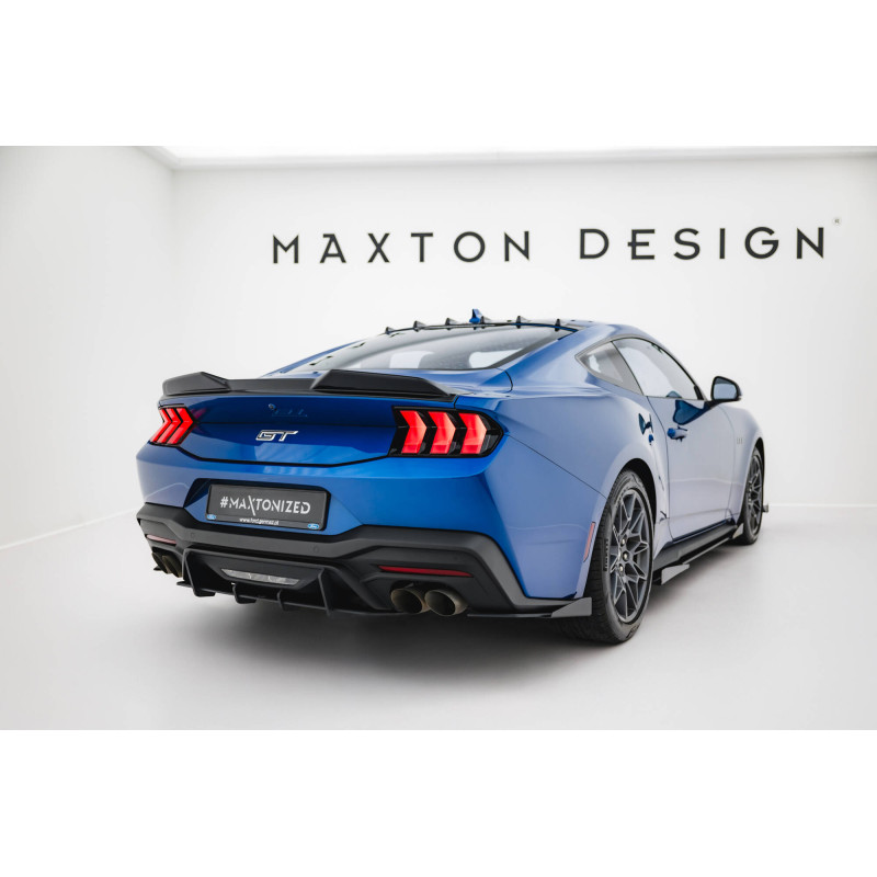DIFFUSORE POSTERIORE street pro Ford Mustang GT Mk7 (Cod. M-FOMU7GTCNC-RS1B+BRBI)