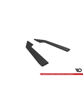 Splitters posteriori laterali Street Pro  Ford Mustang GT Mk7 (Cod. M- FOMU7GTCNC-RSD1BRB)