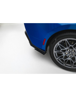 Splitters posteriori laterali Street Pro + Flaps Ford Mustang GT Mk7 (Cod. M-FOMU7GTCNC-RSD1B+RSF1G)