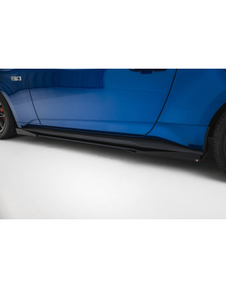 Diffusori minigonne street pro + Flaps Ford Mustang GT Mk7 (Cod. M-FOMU7GTCNC-SD1BRB+SF1G)