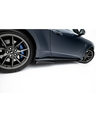 Diffusori minigonne street pro + Flaps Ford Mustang GT Mk7 (Cod. M-FOMU7GTCNC-SD1BRB+SF1G)