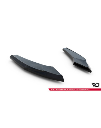 Splitters posteriori laterali V.1 Audi S3 berlina 8Y Facelift (Cod. M-AU-S3-8YF-S-RSD1G)