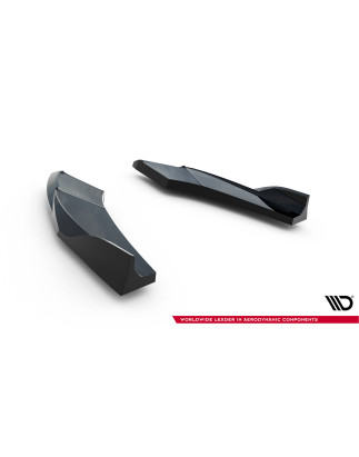 Splitters posteriori laterali V.2 Audi S3 berlina 8Y Facelift (Cod. M-AU-S3-8YF-S-RSD2G)