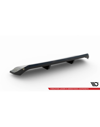 Splitter centrale posteriore (con barre verticali) Ford Focus Vignale FAMILIARE Mk4 (Cod. M-FO-FO-4-