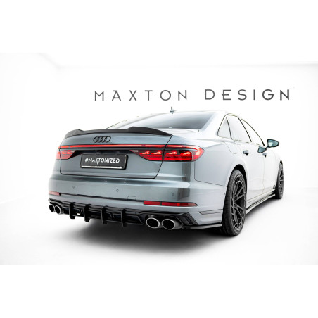Splitters posteriori laterali Audi S8 D5 Facelift (Cod. M-AU-S8-D5F-RSD1G)