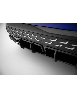 DIFFUSORE POSTERIORE street pro Audi S3 berlina 8Y Facelift (Cod. M-AUS38YFSCNC-RS1B)
