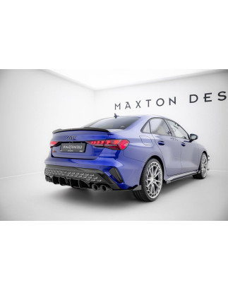 DIFFUSORE POSTERIORE street pro Audi S3 berlina 8Y Facelift (Cod. M-AUS38YFSCNC-RS1BRB)