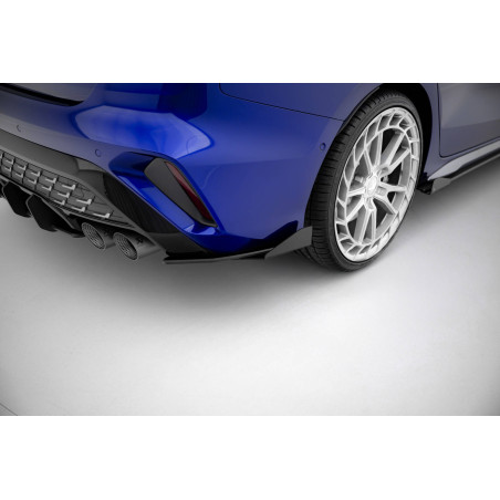Splitters posteriori laterali Street Pro + Flaps Audi S3 berlina 8Y Facelift (Cod. M-AUS38YFSCNC-RSD