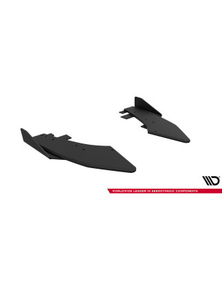 Splitters posteriori laterali Street Pro + Flaps Audi S3 berlina 8Y Facelift (Cod. M-AUS38YFSCNC-RSD