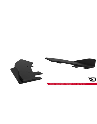 Splitters posteriori laterali Street Pro + Flaps Audi S3 berlina 8Y Facelift (Cod. M-AUS38YFSCNC-RSD