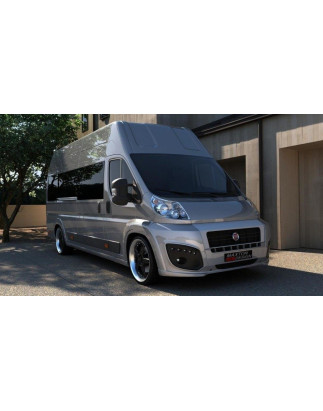 paraurti anteriore FIAT DUCATO III WITH LED (Cod. M-FI-DU-3-F1F-LED)