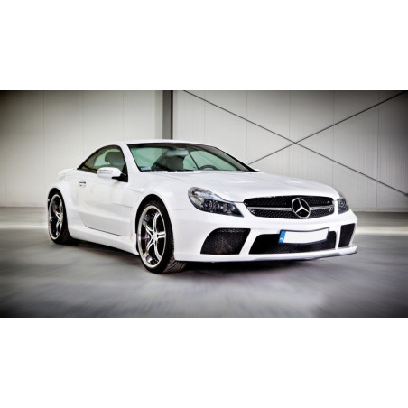 BODYKIT MERCEDES SL R230 AMG BLACK SERIES LOOK (Cod. M-ME-SL-R230-AMG-BLACK-BK1F+FD1T)