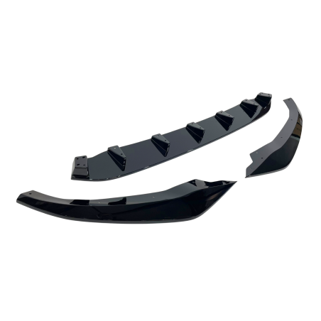 Spoiler Anteriore Audi Q8 2024+ Look RSQ8 Nero lucido (Cod. E-TCA0343)