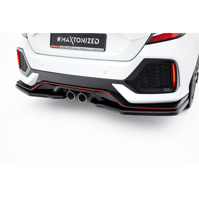 Splitter posteriore Honda Civic Sport Mk 10  (Cod. M-HO-CI-10-SPORT-RSD2G)
