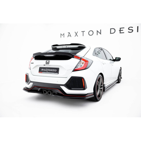 Splitter posteriore Honda Civic Sport Mk 10  (Cod. M-HO-CI-10-SPORT-RSD2G)