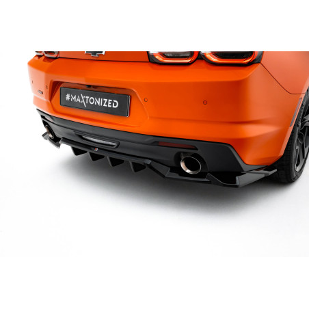 Splitter posteriore (con barre verticali) Chevrolet Camaro SS Mk6 Facelift (Cod. M-CH-CA-6F-SS-RD1G+