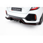 Splitters posteriori laterali Street Pro Honda Civic Sport Mk 10  (Cod. M-HOCI10SPORTCNC-RSD2B)