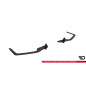 Splitters posteriori laterali Street Pro Honda Civic Sport Mk 10  (Cod. M-HOCI10SPORTCNC-RSD2B+BRBI)