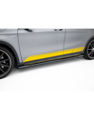 Diffusori minigonne V.2 Mercedes-Benz GLA 45 AMG X156 (Cod. M-ME-GLA-156-AMG-SD2G)