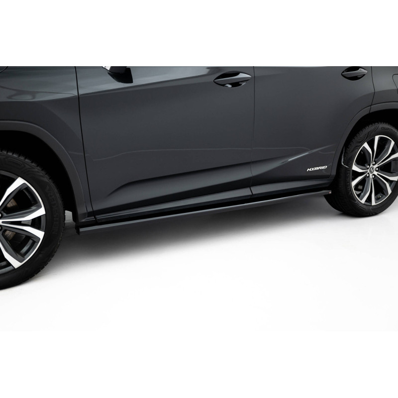 Diffusori minigonne Lexus RX Mk4 Facelift (version without OEM step rails) (Cod. M-LE-RX-4F-SD2G)