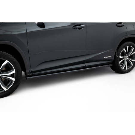 Diffusori minigonne Lexus RX Mk4 Facelift (version without OEM step rails) (Cod. M-LE-RX-4F-SD2G)