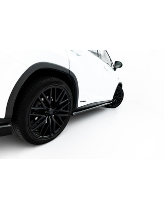 Diffusori minigonne Lexus RX Mk4 Facelift (version without OEM step rails) (Cod. M-LE-RX-4F-SD2G)