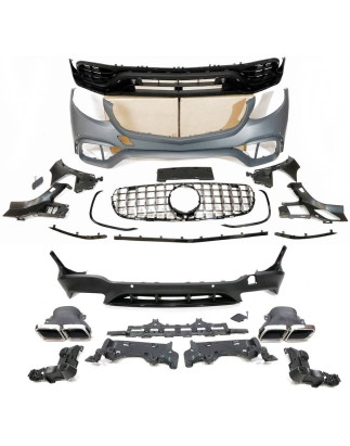 Kit Estetico Mercedes X253 GLC 2015-2019 Look AMG GLC63 (Cod. E-TCM014610233)