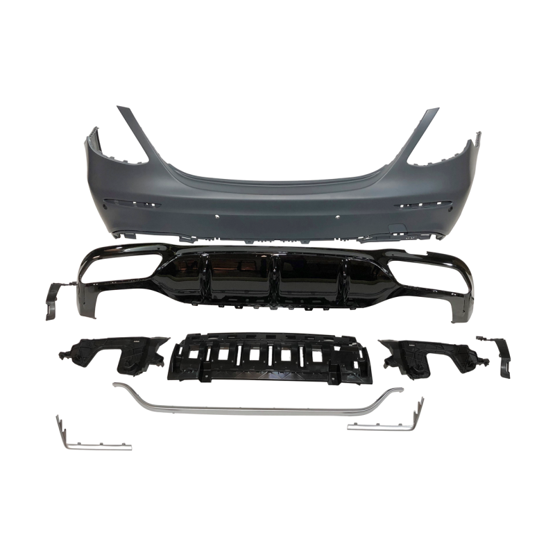 Paraurti Posteriori Mercedes W213 2016-2019 Look AMG E63 (Cod. E-TCM01670117)