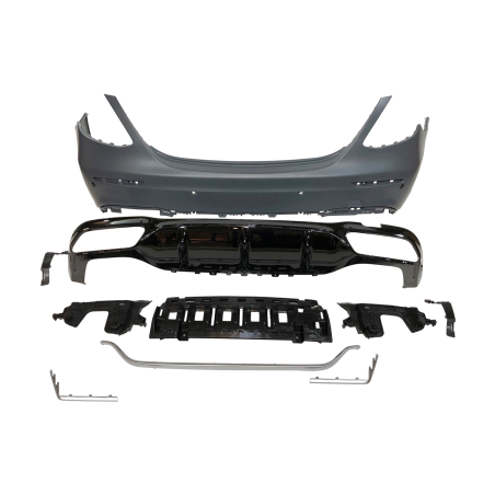 Paraurti Posteriori Mercedes W213 2016-2019 Look AMG E63 (Cod. E-TCM01670117)