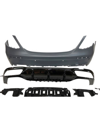 Paraurti Posteriori Mercedes W213 2016-2019 Look AMG E63 (Cod. E-TCM01670117)