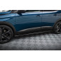 Splitters Set Peugeot 3008 GT-Line Mk2 Facelift (Cod. M-PE-3008-2F-GTLINE-SET)