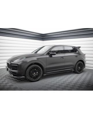 Splitters Set Porsche Cayenne Sport Design SUV / Coupe  Mk3 (Cod. M-PO-CAY-3-SPORT-SET)