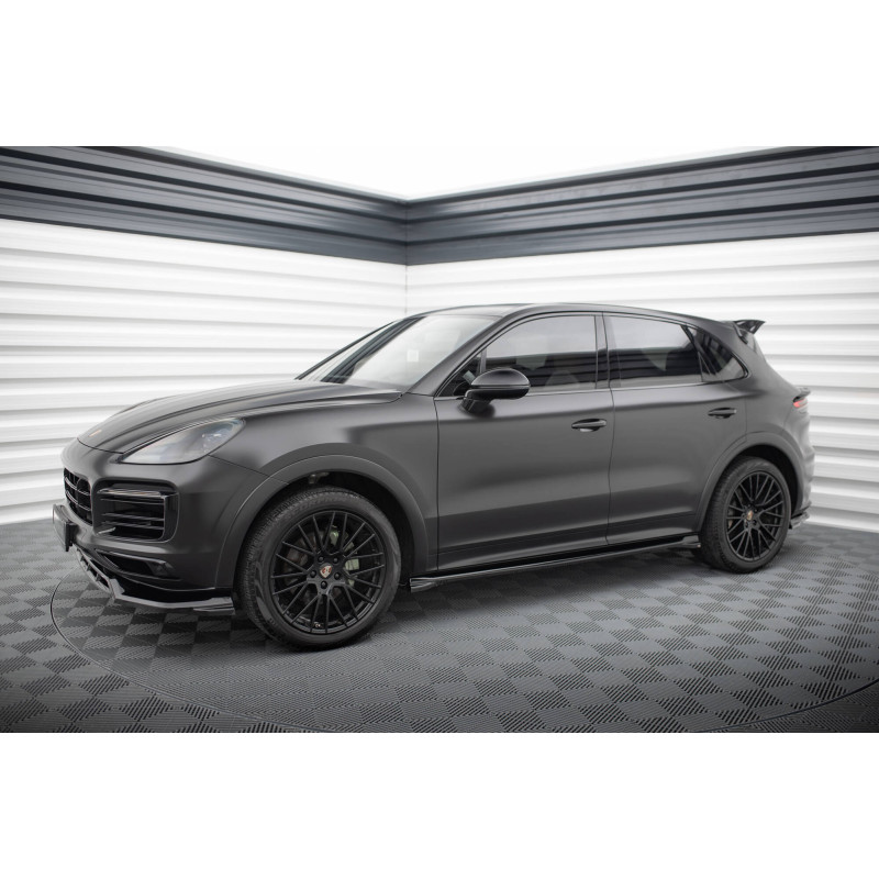 Splitters Set Porsche Cayenne Sport Design SUV / Coupe  Mk3 (Cod. M-PO-CAY-3-SPORT-SET)
