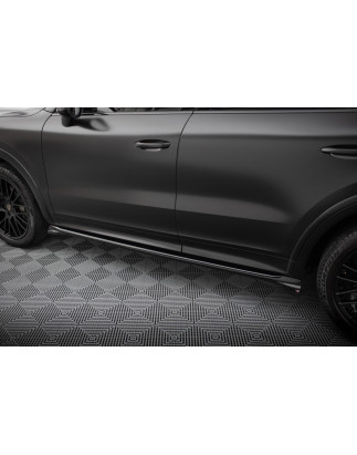 Splitters Set Porsche Cayenne Sport Design SUV / Coupe  Mk3 (Cod. M-PO-CAY-3-SPORT-SET)