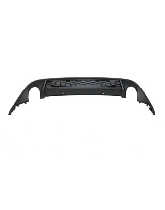 Diffusore Posteriore Volkswagen Golf 7 look GTI 2 Scarico (Cod. E-TCW60101)