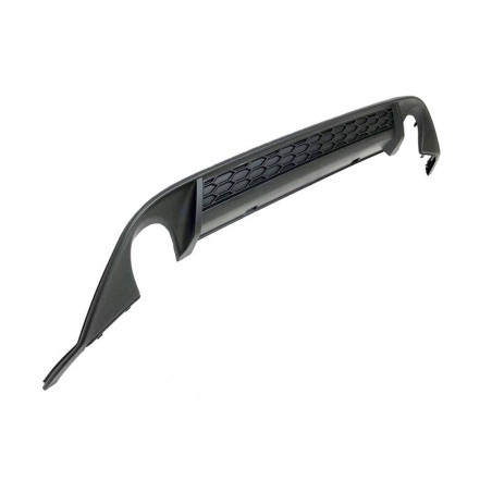 Diffusore Posteriore Volkswagen Golf 7 look GTI 2 Scarico (Cod. E-TCW60101)