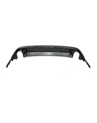 Diffusore Posteriore Volkswagen Golf 7 look GTI 2 Scarico (Cod. E-TCW60101)