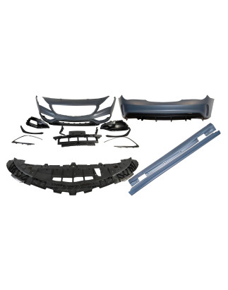 Kit Estetico Mercedes W117 2016-2018 LCI 4P / SW Look AMG A45 (Cod. E-TCM019701980208)